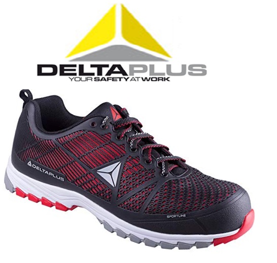Botines de cuero c/ punta de acero y dielectrico: BOTA DELTA SPORT S1P SRC