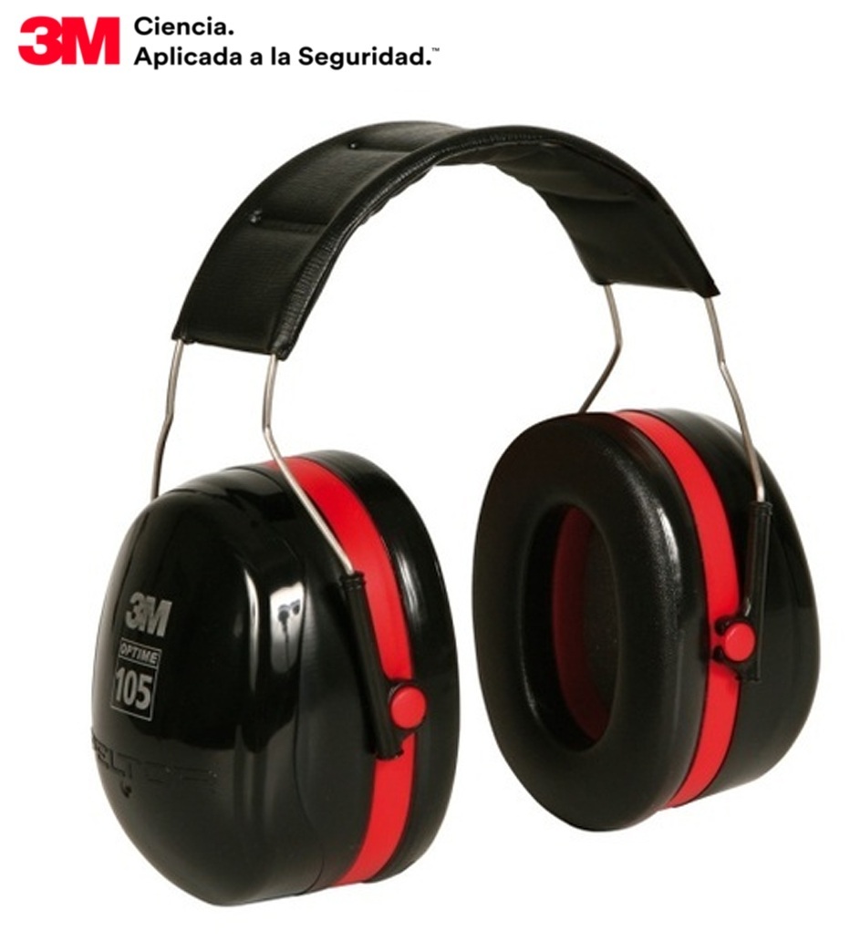 OREJERAS PARA AL CASCO Y VINCHA: Orejeras Peltor H10A con banda 30dB